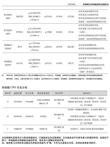 肿瘤基因检测报告该怎么看？